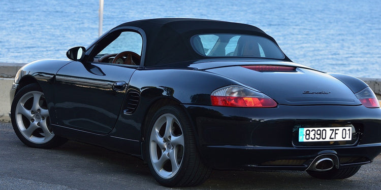 Black 986 Boxster